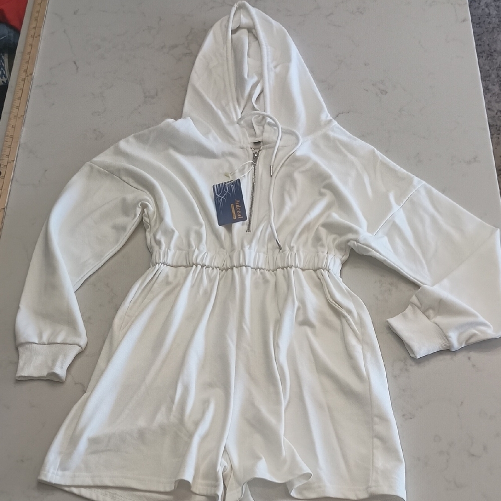 Women's Hoodie Romper